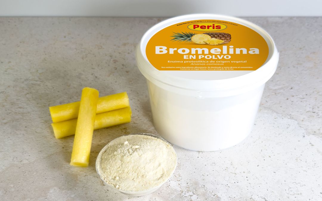 Circular economy: we convert pineapple by-product into bromelain, a high value-added functional ingredient